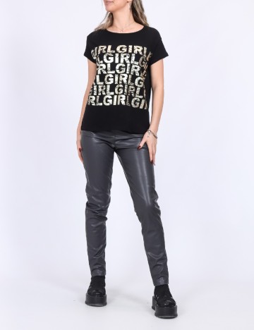 Tricou Motivi, negru