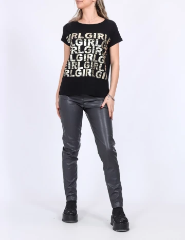 Tricou Motivi, negru