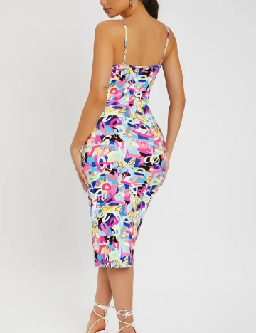 Rochie medie SHEIN, mix culori