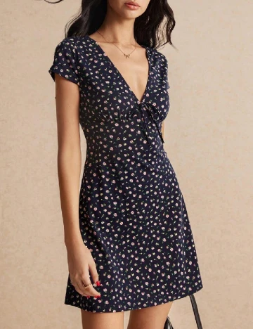 Rochie scurta SHEIN, bleumarin