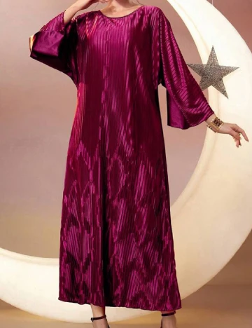 Rochie lunga SHEIN, magenta