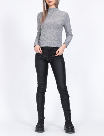 
						Pantaloni Only, negru