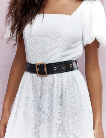 Rochie lunga Missguided, alb