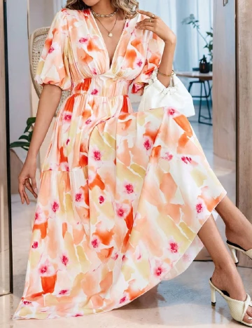 Rochie lunga SHEIN, mix culori