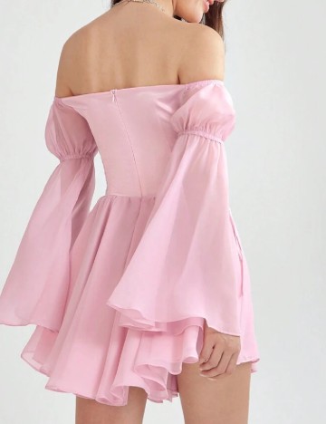 Rochie scurta SHEIN, roz