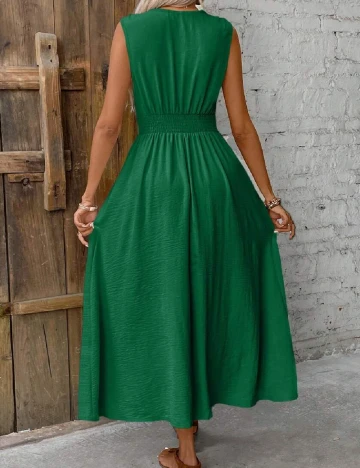 Rochie lunga SHEIN, verde