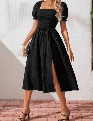 Rochie medie SHEIN, negru