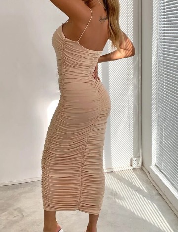 Rochie medie SHEIN, crem