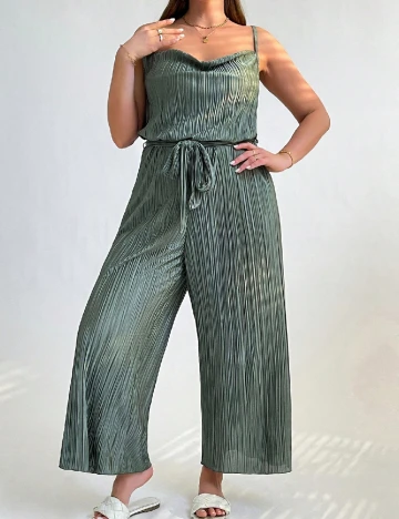 Salopeta SHEIN CURVE, verde