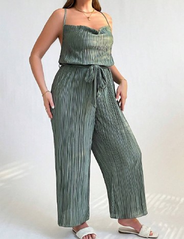 Salopeta SHEIN CURVE, verde