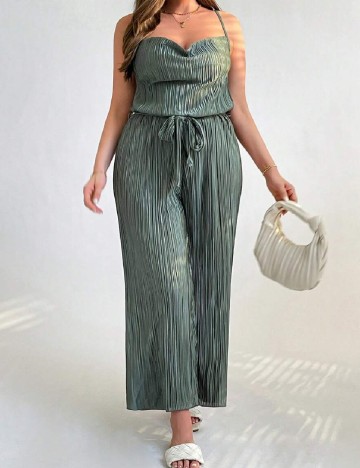 Salopeta SHEIN CURVE, verde