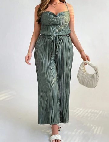 Salopeta SHEIN CURVE, verde