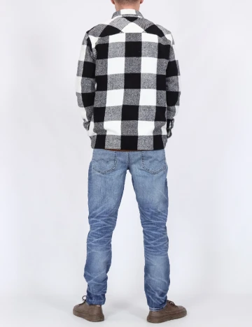 Jacheta Jack&Jones, alb/negru