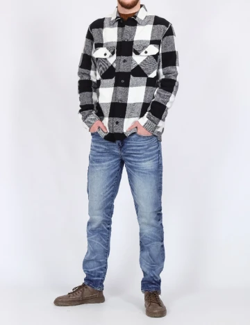 Jacheta Jack&Jones, alb/negru