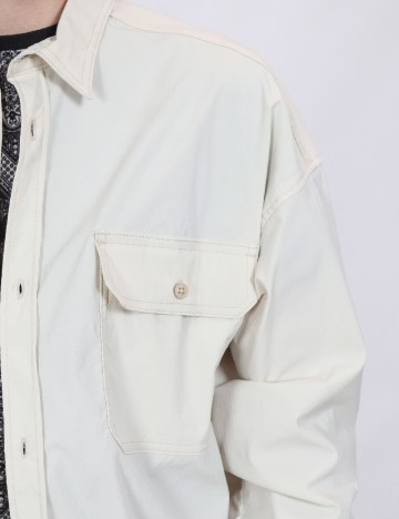 Jacheta Oversize Jack&Jones, crem