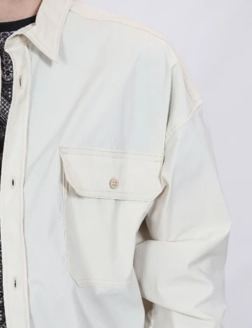 Jacheta Oversize Jack&Jones, crem