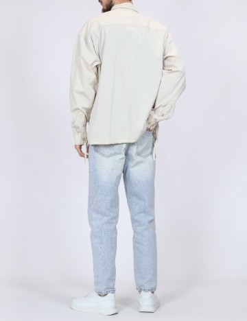 Jacheta Oversize Jack&Jones, crem