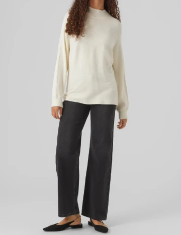 Pulover Vero Moda, ecru