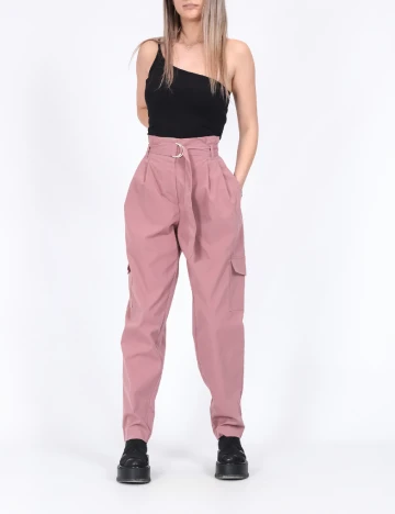 Pantaloni Vero Moda, roz