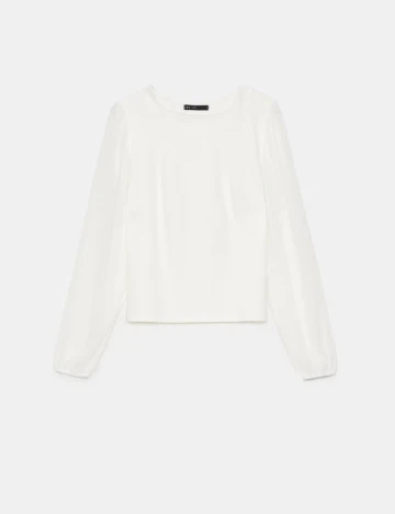 Bluza Mohito, alb Alb