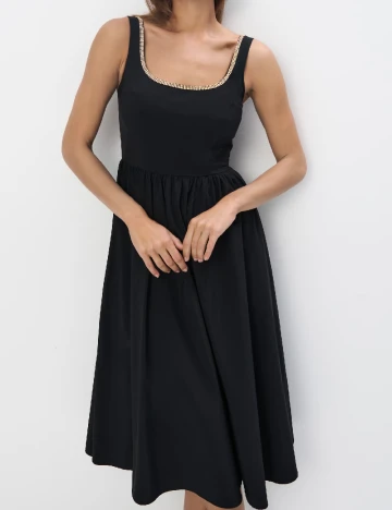 Rochie medie Mohito, negru