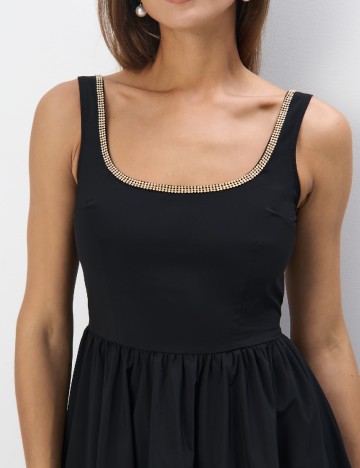 Rochie medie Mohito, negru