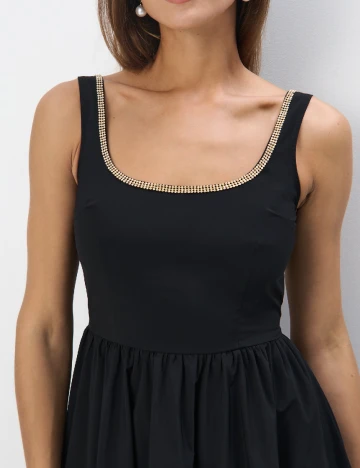 Rochie medie Mohito, negru