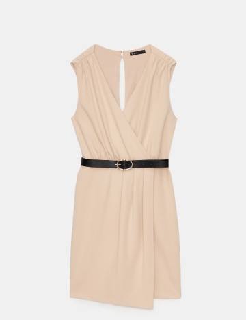 Rochie scurta Mohito, crem