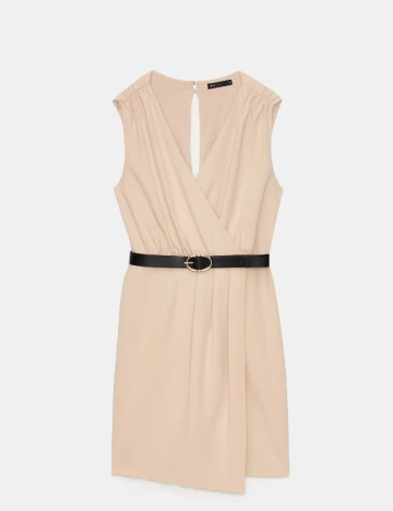 Rochie scurta Mohito, crem