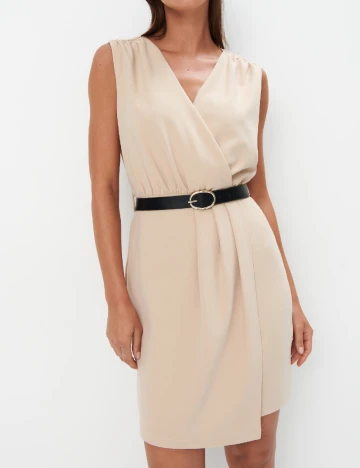 Rochie scurta Mohito, crem