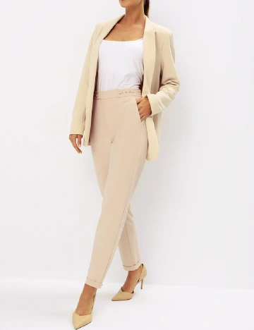 Pantaloni Mohito, crem