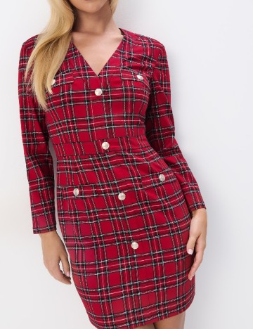 Rochie scurta Mohito, rosu