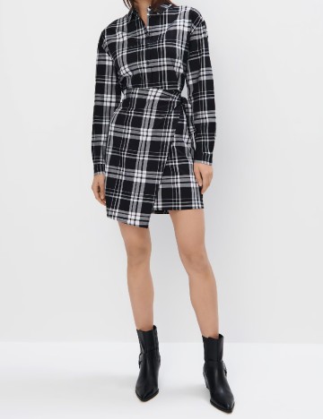 
						Rochie scurta Mohito, alb/negru