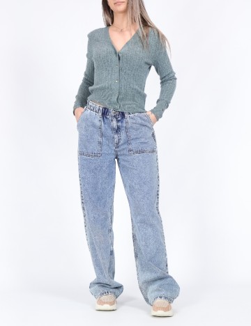 
						Blugi Vero Moda, albastru