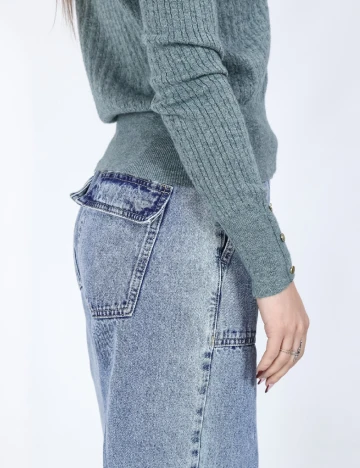 Blugi Vero Moda, albastru Albastru
