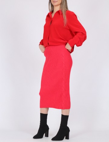 Fusta Vero Moda, roz