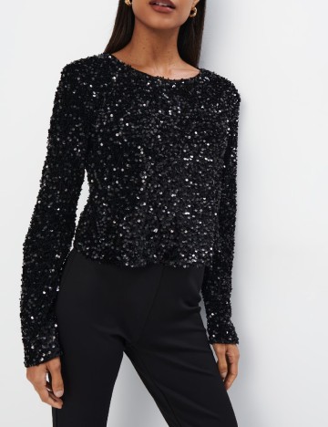 
						Bluza Mohito, negru