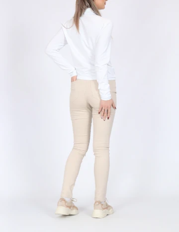 Pantaloni Vero Moda, bej