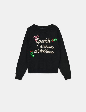Pulover Mohito, negru