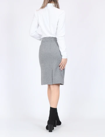 Fusta Vero Moda, gri