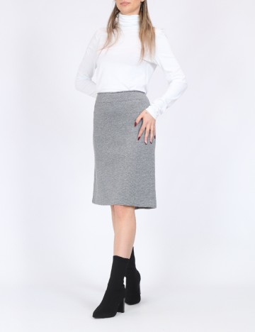 Fusta Vero Moda, gri