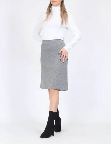 Fusta Vero Moda, gri