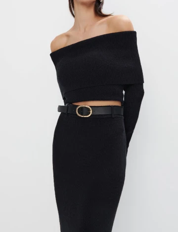 Pulover Mohito, negru