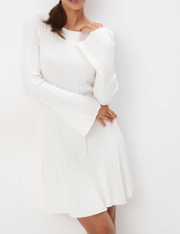 Rochie scurta Mohito, alb