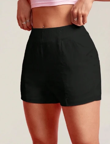 Pantaloni scurti SHEIN, negru