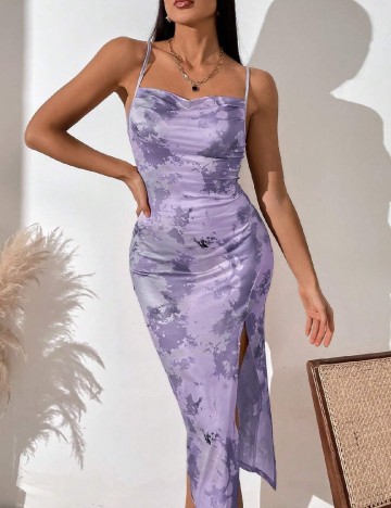 Rochie medie SHEIN, mov