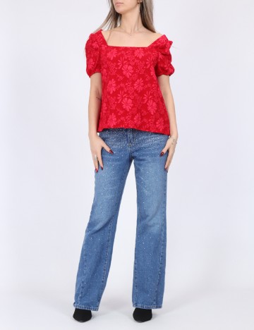 Bluza SHEIN, rosu