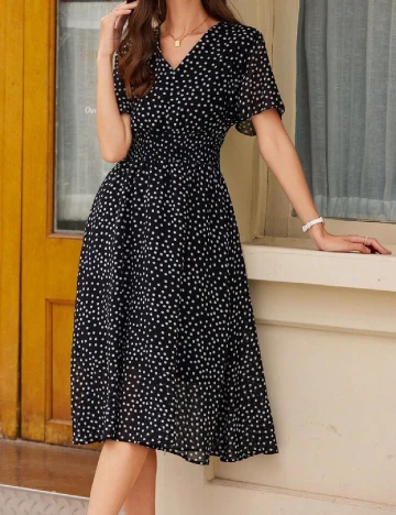 Rochie medie SHEIN, negru