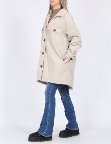 Jacheta Oversize Only, bej