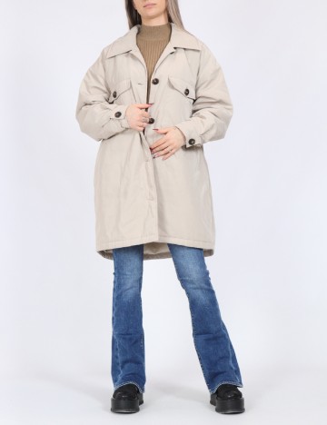 Jacheta Oversize Only, bej